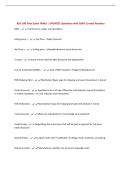 IDIS 240 Final Exam TAMU &vert; UPDATED Questions with 100&percnt; Correct Answers&NewLine;