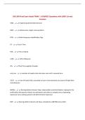 IDIS 240 Final Exam Vestal TAMU &vert; UPDATED Questions with 100&percnt; Correct Answers