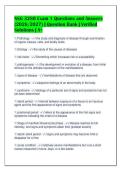 NSG 3280 Exam 1 Questions and Answers&NewLine;&lpar;2026&sol;2027&rpar; &vert; Question Bank &vert; Verified&NewLine;Solutions &vert; A&plus;