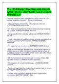 NSG 3280 Exam 1 Questions and Answers&NewLine;&lpar;2026&sol;2027&rpar; &vert; Study Guide Pack &vert; Accurate&NewLine;Solutions &vert; A&plus;