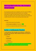 Med-Surg HESI Practice Test &colon; Key Concepts & &NewLine;Clinical Scenarios