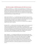 IDRL 320 Case studies &vert; UPDATED Questions with 100&percnt; Correct Answers&NewLine;