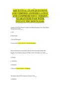 Medical-Surgical Nursing &lpar;Ignatavicius&rpar;&comma; Chapters 1&ndash;4&comma; Exam Questions and Verified Answers Study Guide