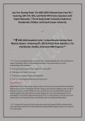 &ast; 2025-2026 Academic Cycle &vert; Comprehensive Nursing Exam &NewLine;Mastery System &vert; Featuring ATI&comma; HESI & NCLEX-Style Questions &vert; For &NewLine;Chamberlain&comma; Walden&comma; & National BSN Programs&ast;