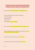 NOTARY PUBLIC FINAL EXAM QUESTIONS AND CORRECT &NewLine;ANSWERS &vert;2026&sol;2027 UPDATED &vert;GUARANTEED PASS&period; 