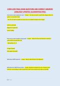 CHEM 1205 FINAL EXAM QUESTIONS AND CORRECT ANSWERS &NewLine;&vert;2026&sol;2027 UPDATED &vert;GUARANTEED PASS&period; 