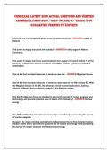 CGSS exam lateSt 2026 aCtual QueStiOnS anD VeriFieD&NewLine;anSWerS &lpar;lateSt 2026 &sol; 2027 upDate&rpar; a&plus; GraDe 100&percnt;&NewLine;Guarantee VeriFieD by expertS 