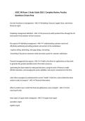 AGEC 340 Exam 1 Study Guide 2026 &vert; Complete Review&comma; Practice Questions & Exam Prep