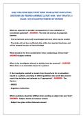 ACRP CCRA EXAM PREP&sol;STUDY GUIDE EXAM lATEST 2026 ACTUAl&NewLine;QUESTIOnS AnD VERIFIED AnSWERS &lpar;lATEST 2026 &sol; 2027 UPDATE&rpar; A&plus;&NewLine;GRADE 100&percnt; GUARAnTEE VERIFIED bY EXPERTS 