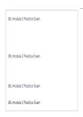 JBL Module 2 Practice EXAM QUESTION S AND CORRECT ASNSWERS&period;pdf