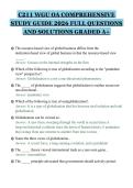 C211 WGU OA COMPREHENSIVE&NewLine;STUDY GUIDE 2026 FULL QUESTIONS&NewLine;AND SOLUTIONS GRADED A&plus;