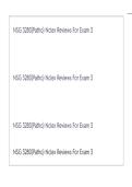 NSG 3280&lpar;Patho&rpar; Nclex Reviews For Exam QUESTION S AND CORRECT ASNSWERS&period;pdf