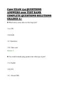 C400 EXAM 134 QUESTIONS &NewLine;ANSWERS 2026 TEST BANK &NewLine;COMPLETE QUESTIONS SOLUTIONS &NewLine;GRADED A&plus;