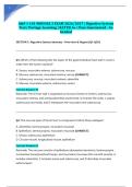 A&P 1 101 MODULE 3 EXAM 2026&sol;2027 &vert; Digestive System Test &vert; Portage Learning &vert; RATED A&plus; &vert; Pass Guaranteed - A&plus; Graded&NewLine;&NewLine;