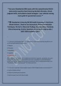 &ast;&ast; Chamberlain University NR 302 Health Assessment I Final Exam &NewLine;Master Review &vert; Head-to-Toe Assessment&comma; Physical Examination &NewLine;Techniques&comma; Normal vs Abnormal Findings&comma; Documentation Standards&comma; &NewLine;Clinical Reasoning&comma; Practice Questions&comma; Rationales & Study