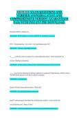 ABFM In-Training Examination &lpar;ITE&rpar;&comma; Family Medicine Board Review&comma; Comprehensive Practice Questions and Verified Answers