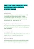 CANFITPRO EXAM PREP STUDY GUIDE&NewLine;QUESTIONS ANSWERS COMPLETE&NewLine;SOLUTION BUNDLE