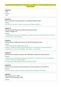 Comprehensive Nursing Study Guide&colon; Respiratory&comma; Neurological&comma; GI&comma; and Pharmacology Questions with&NewLine;Correct Answers