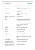 ATI TEAS SCIENCE  Comprehensive Questions &lpar;Frequently Tested&rpar; and Complete Solutions Graded A&plus;