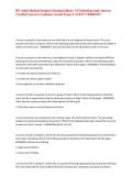 RN Adult Medical Surgical Nursing Edition- ATI Questions and Answers &lpar;Verified Answers&rpar; Updated &lpar;Actual Exam&rpar; LATEST VERSION&excl;&excl;&NewLine;