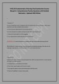 &num; NR 224 Fundamentals of Nursing Final Examination Success &NewLine;Blueprint &vert; Comprehensive Practice Questions with Detailed &NewLine;Rationales &vert; Updated 2026 Edition