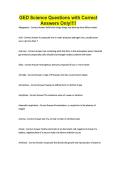 GED Science Questions with Correct Answers Only&excl;&excl;&excl;&excl;