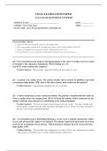 ACLS CERTIFICATION EXAM 2026 COMPLETE EXAM QUESTIONS AND ANSWERS 100&percnt; VERIFIED A&plus; GRADE ASSURED&excl;&excl;&excl;&excl;&excl;&excl; NEW LATEST UPDATE&excl;&excl;&excl;&excl;&excl;&excl;
