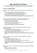 BSN 366 RN Exit Exam V3 Test Bank &lpar;Latest 2026&sol;2027&rpar; Complete Solution 