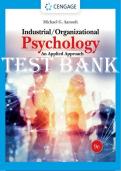 Test Bank &mdash; Industrial&sol;Organizational Psychology&colon; An Applied Approach&comma; 9th Edition &lpar;Aamodt&comma; 2022&rpar; &vert; All Chapters 1&ndash;15 Covered