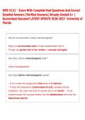 GMS 6121 - Exam With Complete Real Questions And Correct &NewLine;Detailed Answers &lpar;Verified Answers&rpar; Already Graded A&plus; &vert; &NewLine;Guaranteed Success&excl;&excl; LATEST UPDATE 2026-2027  University of &NewLine;Florida  