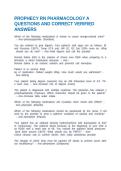 PROPHECY RN PHARMACOLOGY A QUESTIONS AND CORRECT VERIFIED ANSWERS