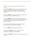 PIP Exam questions and answers Graded A&plus; latest&NewLine;update&NewLine;Moi 4 mars 2002 - Acc&egrave;s du patient &agrave; son dossier tra&ccedil;abilit&eacute; des actes de&NewLine;soins&comma; rendre le patient acteur&comma; dossier&comma; patient unique du patient &agrave; ces&NewLine;informations m&eacute;dicales&comma; le dossier m&eacute;dical est c