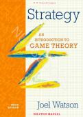Test bank for Strategy&colon; An Introduction to Game Theory all pages fully covered with test questions and answers guide A&plus;