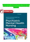 Test bank for Davis Advantage for Townsend's Psychiatric Mental&NewLine;Health Nursing&comma; 11th Edition by Karyn I&period; Morgan RN MSN APRNCNS &lpar;Author&rpar;