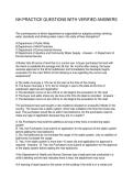 NH PRACTICE QUESTIONS WITH VERIFIED ANSWERS
