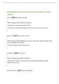 Reading Exam questions and answers Graded A&plus; latest&NewLine;update&NewLine;Glean -Nhặt nhạnh&comma; lượm lặt&NewLine;&lpar;&NewLine;&squarf;️ Bối cảnh d&ugrave;ng&colon; Reading &lpar;Chắt lọc th&ocirc;ng tin&rpar;&period;&NewLine;&squarf;️ Collocation&colon; Glean information&sol;data from&period;&period;&period;&NewLine;&squarf;️ V&iacute; dụ&colon; Researchers gleaned important information from the anci