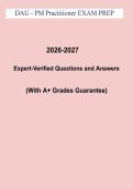 DAU PM Practitioner Exam Prep PDF &vert; Defense Acquisition University Project Management Practitioner Study Guide & Practice Questions &lpar;2026&ndash;2027&rpar;