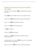 Reading 1&period;3 Exam questions and answers Graded A&plus;&NewLine;latest update&NewLine;accipio &lpar;adc-&rpar;&comma; -ere&comma; -cepi&comma; -ceptum -to take without effort&comma; receive&comma; get&comma;&NewLine;accept&comma; hear&NewLine;adhuc -until now&comma; heretofore&comma; as yet&comma; still&comma; to this point&comma; to this place&NewLine;amicitia&comma; -ae &lpar;f&period;&rpar; -frie