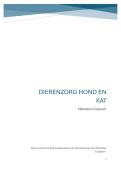 Samenvatting Dierenzorg Hond en Kat 