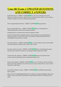 Couc 601 Exam 1 UPDATED QUESTIONS &NewLine;AND CORRECT ANSWERS