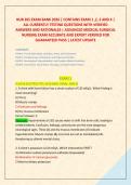 NUR 265 EXAM BANK 2026 &vert; CONTAINS EXAM 1 &comma;2&comma; 3 AND 4 EXAM NEWEST 2026&sol; 2027 PACKAGE DEAL&vert; 4 DIFFERENT VERSIONS WITH COMPLETE ACTUAL EXAM QUESTIONS AND CORRECT DETAILED ANSWERS &lpar;VERIFIED ANSWERS&rpar; ALREADY GRADED A &vert; &lpar;MOST RECENT&excl;&excl;&rpar;