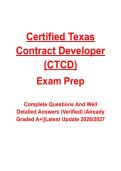 Certified Texas Contract Developer &lpar;CTCD&rpar; Exam Prep 2026&lowbar;2027&period;pdf