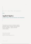 WGU C957 PRE-ASSESSMENT&colon; APPLIED ALGEBRA &lpar;FXO1&rpar; &lpar;PFXO&rpar; 2026 with complete solution