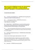 BIO 411 EXAM COMBINED STUDY SET QUESTIONS&NewLine;AND CORRECT ANSWERS &ndash; LATEST UPDATE&NewLine;2026&sol;2027 &vert; GRADED A&plus; &vert; GUARANTEED SUCCESS&period;