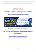 Certified Artificial Intelligence Consultant &lpar;CAIC&rpar; Dumps Questions