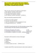 BIO 411 FINAL EXAM QUESTIONS AND CORRECT&NewLine;ANSWERS LATEST UPDATED 2026-2027 &vert; VERIFIED&NewLine;SOLUTIONS &vert; GUARANTEED SUCCESS&period;