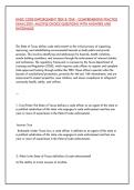 BASIC CODE ENFORCEMENT TEEX & TDLR - COMPREHENSIVE PRACTICE  EXAM&vert;300&plus; MULTIPLE CHOICE QUESTIONS WITH ANSWERS AND RATIONALES 