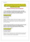 COMSAE 114 Comprehensive Practice Exam Study Guide &vert; Newest 2026 Edition &vert; Complete Review Questions&comma; Detailed Answer Explanations&comma; High-Yield Concepts&comma; Board-Style Practice Tests & Exam Preparation Resource &vert; Instant PDF Download Available