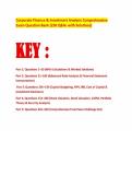 Corporate Finance & Investment Analysis Comprehensive Exam Question Bank &lpar;250 Q&As with Solutions&rpar;