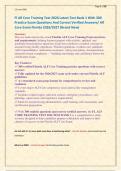 Fl Alf Core Training Test 2026 Latest Test Bank 1 With 300 &NewLine;Practice Exam Questions And Correct Verified Answers&sol; Alf &NewLine;Core Exam Florida 2026&sol;2027 &lpar;Brand New&rpar; 